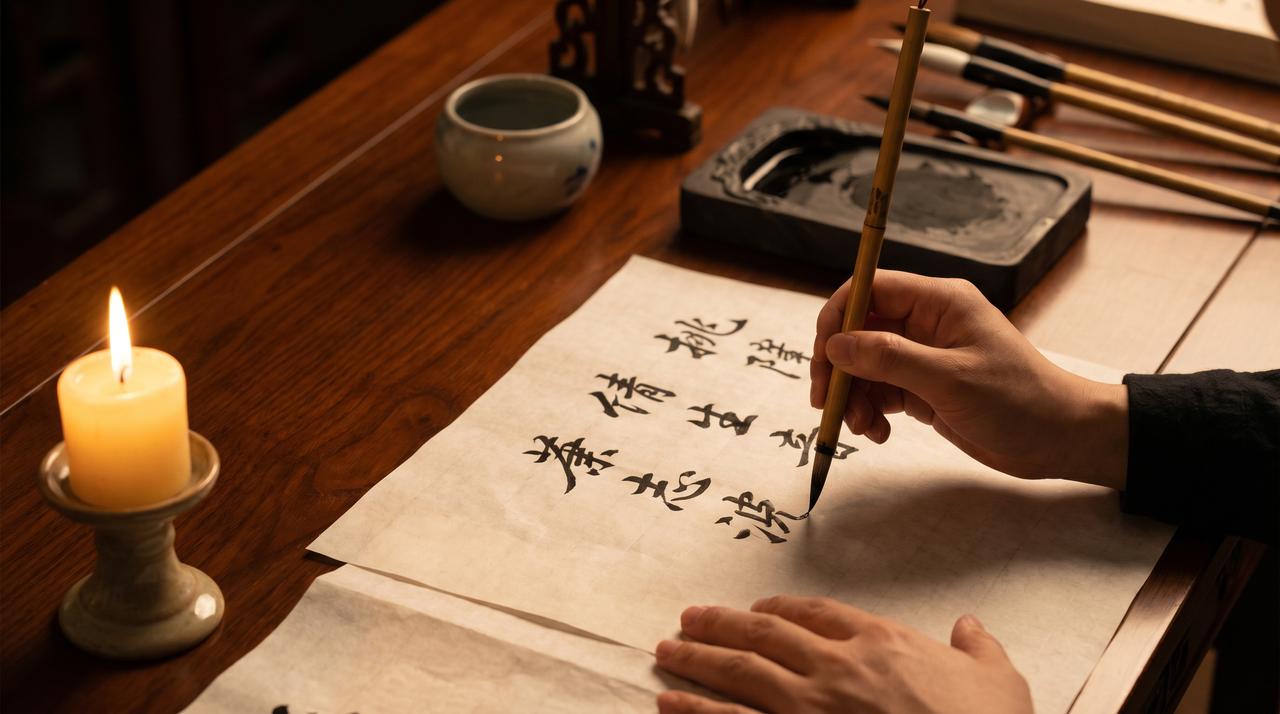 香蕉视频书法艺术视频教程 – 毛笔字入门视频演示，www.ekewba.cn